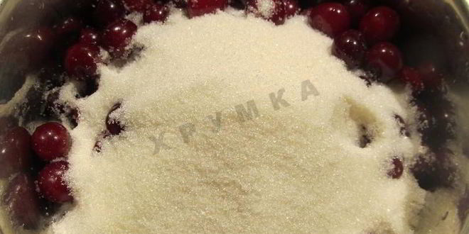 Рецепт вишневого варенья с желатином из вишни