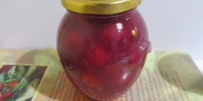 Рецепт вишневого варенья с желатином из вишни