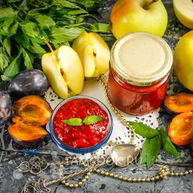 Рецепт Яблочно-сливового пюре на зиму