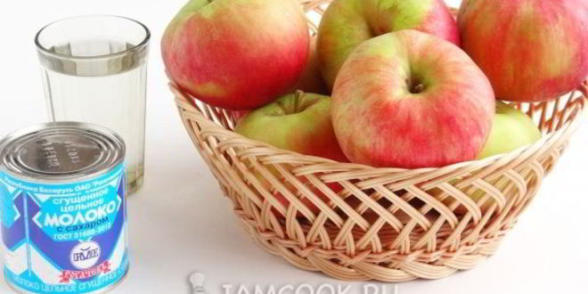 Рецепт яблочного пюре со сгущенкой на зиму