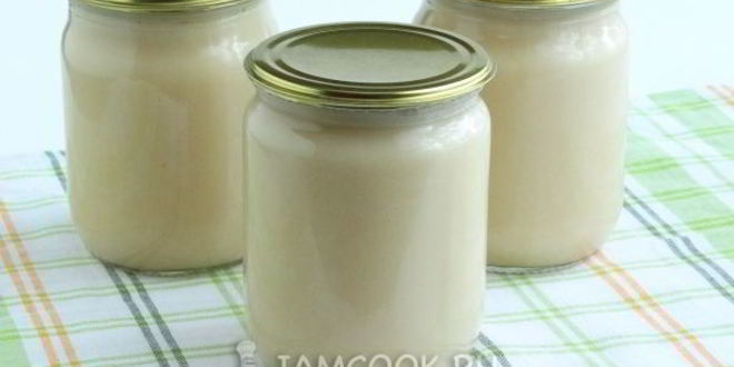 Рецепт яблочного пюре со сгущенкой на зиму