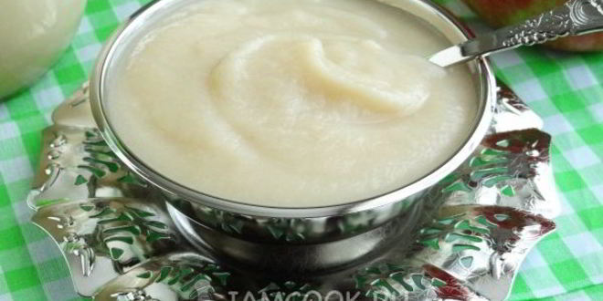 Рецепт яблочного пюре со сгущенкой на зиму