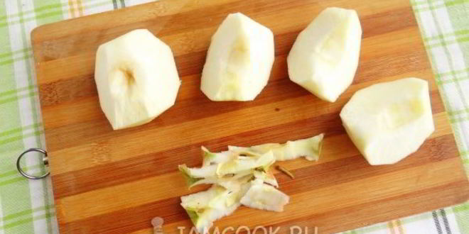 Рецепт яблочного пюре со сгущенкой на зиму