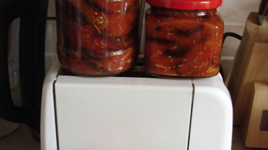 Рецепт заготовки из баклажанов на зиму