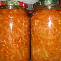 Рецепт Заготовки тыквы с болгарским перцем на зиму