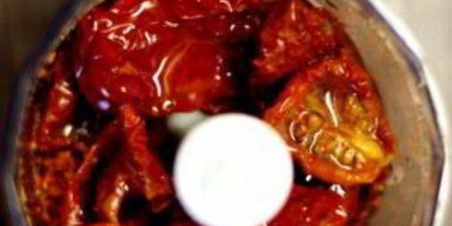 Рецепт закуски с вялеными помидорами