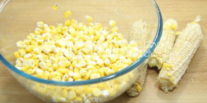 Рецепт заморозки овощей на зиму для гарнира с кукурузой