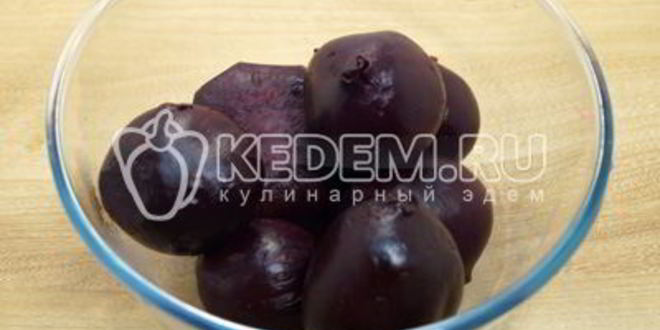 Рецепт заморозки свеклы на зиму