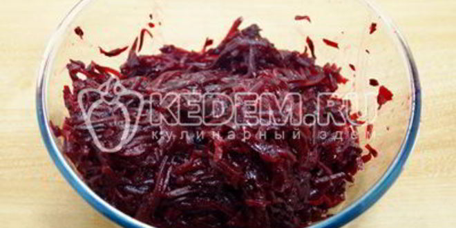 Рецепт заморозки свеклы на зиму