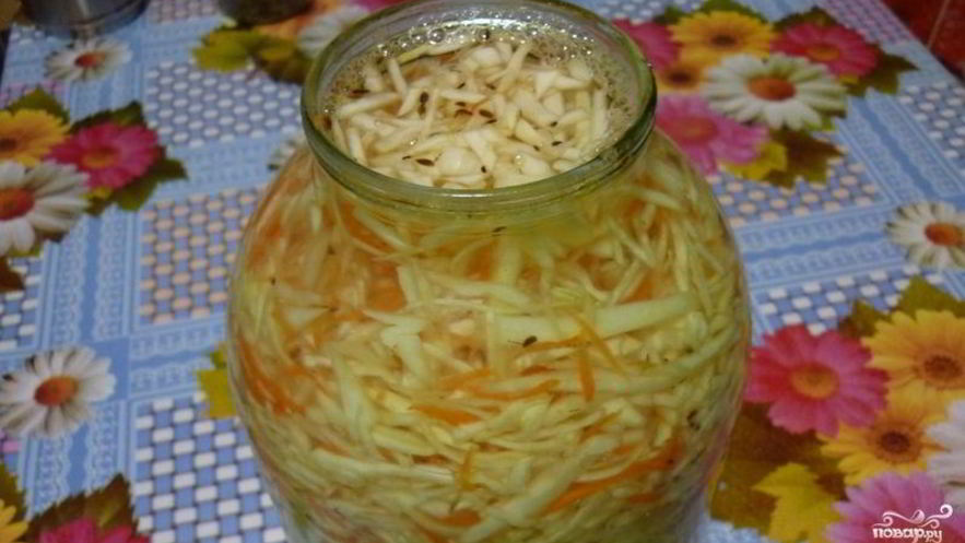 Рецепт засолки капусты на зиму