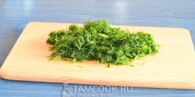 Рецепт засолки укропа на зиму