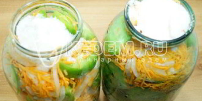 Рецепт зеленых помидоров пальчики оближешь