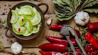 Рецепт Зеленых помидоров по-корейски