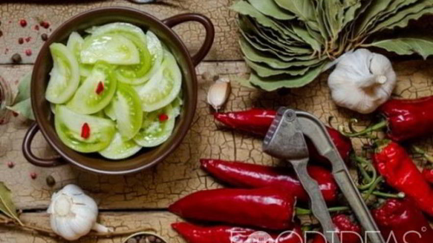 Рецепт зеленых помидоров по-корейски