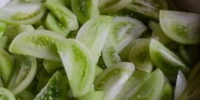 Рецепт зеленых помидоров по-корейски