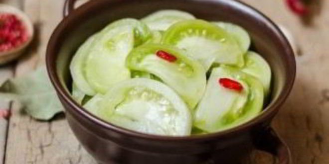 Рецепт зеленых помидоров по-корейски