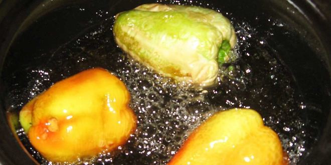 Рецепт жареного болгарского перца, закрытого на зиму