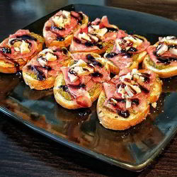Рецепт Брускетты Карпаччо