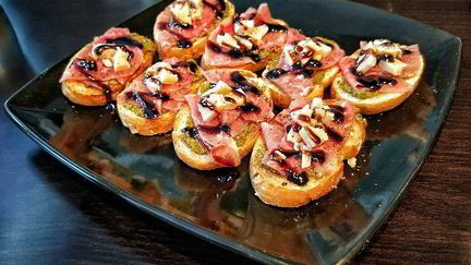 Рецепт Брускетты Карпаччо