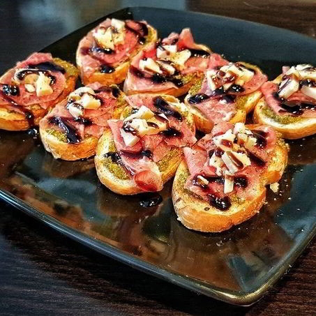 Рецепт Брускетты Карпаччо