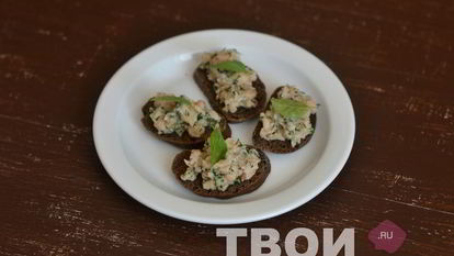 Рецепт Брускетты с фасолью