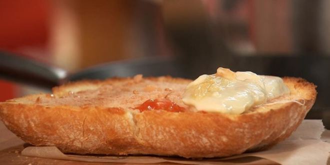 Рецепт брускетты с говядиной и пармской ветчиной