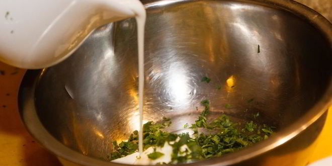 Рецепт брускетты с лососем и сливочным сыром