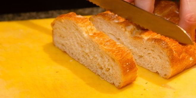 Рецепт брускетты с лососем и сливочным сыром