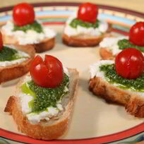 Рецепт Брускетты с песто