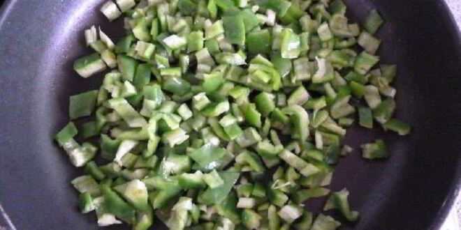 Рецепт брускетты с цуккини и болгарским перцем