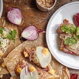 Рецепт Брускетты с тунцом