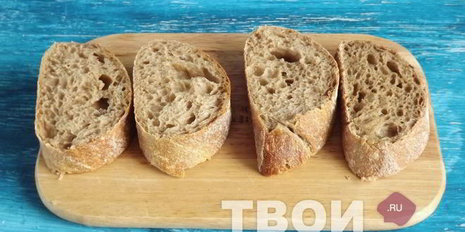 Рецепт брускетты с запеченным перцем