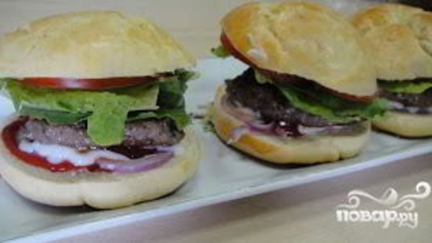 Рецепт американского бургера