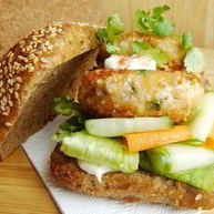 Рецепт Азиатских рыбных бургеров