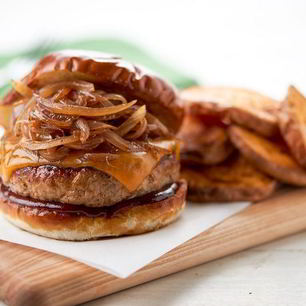 Рецепт Барбекю бургер