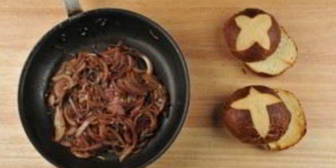 Рецепт барбекю бургер