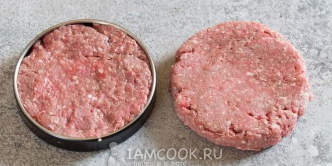 Рецепт бургера с картошкой