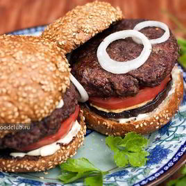 Рецепт Бургеров на гриле