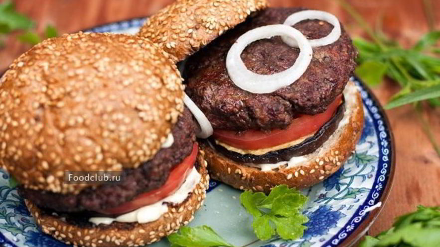 Рецепт бургеров на гриле