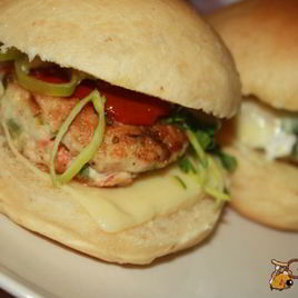 Рецепт Домашних чикенбургеров