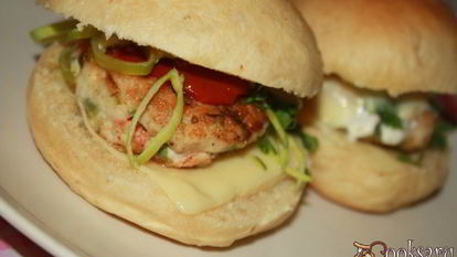 Рецепт Домашних чикенбургеров