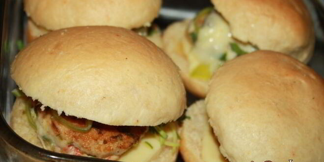 Рецепт домашних чикенбургеров