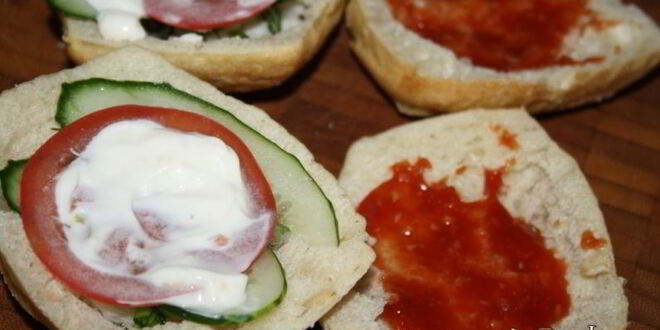 Рецепт домашних гамбургеров с русским акцентом