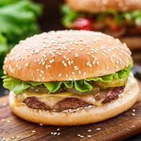 Домашний бургер с говядиной