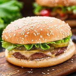 Рецепт Домашнего бургера с говядиной