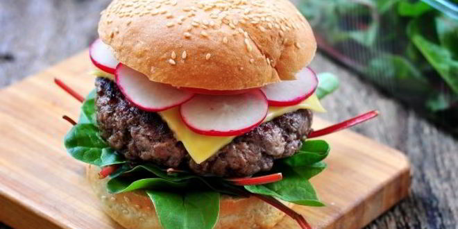 Рецепт домашнего бургера за 15 минут