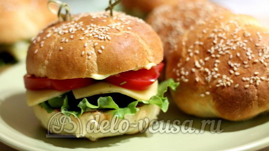 Рецепт домашнего гамбургера