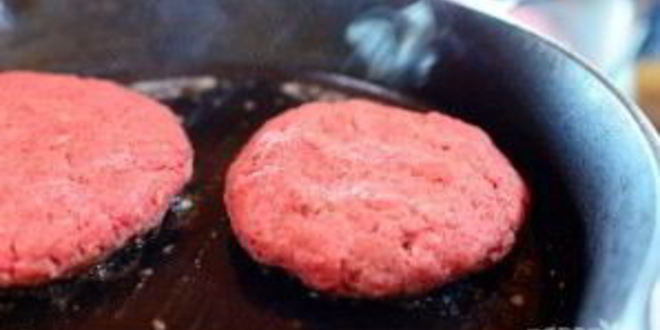 Рецепт гамбургера на салатных листьях