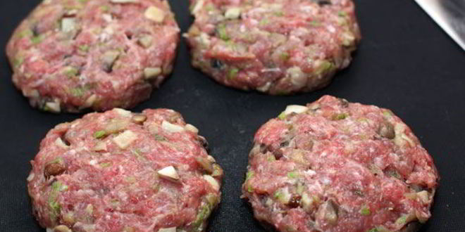 Рецепт гамбургера с белыми грибами