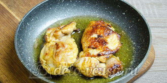 Рецепт гамбургера с курицей